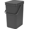 Šiukšliadėžė, Brabantia „Sorti &amp; Go“, pilka, plastikinė