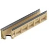Drenažo latakas 10.0.2 su 1,0 m pakeliu - ACO V100S Seal In, su 110 mm išleidimo anga. Cinkuotas rėmas.