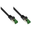 Alcasa Alcasa 8062-H300S kabelis sieciowy Juodas 30 m Cat6a S/FTP (S-STP)