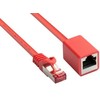 Nezatříděno „Good Connections“ RNS jungiamojo kabelio prailginimas su apsauga nuo skląsčio, Cat. 6, S/FTP, PiMF, PVC, 250MHz, OFC, CU, raudonas, 2m, (8063VR-020R)