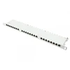 Alcasa Good Connections Geros jungtys Patchpanel 19'' 24Port 0,5HE CAT6 STP grau