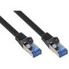 Alcasa Geros jungtys 1,5m RNS Patchkabel SmartFLEX CAT6A S/FTP PiMF juodas