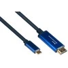 Alcasa Geros jungtys Geros jungtys Adapterkabel Smartflex USB-C zu HDMI 2.0b 4K UHD 60Hz 2m blau