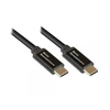 Alcasa Geri ryšiai 2213-SF015S - 1,5 m - USB C - USB C - USB 2.0 - 480 Mbit/s - Juodas