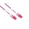 Alcasa Alcasa LW-U801LC4 „InfiniBand“ / šviesolaidinis kabelis 1 m, 2 x LC, violetinis