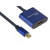 Adapteris AV Alcasa Alcasa MDP-HDMI2 adapter kablowy 0,2 m Mini DisplayPort HDMI Juodas, Mėlyna