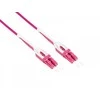 Alcasa Alcasa LW-U801LC4 „InfiniBand“ / šviesolaidinis kabelis 1 m, 2 x LC, violetinis
