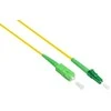 GoodConnections Geros jungtys Geros jungtys Patchkabel LWL Simplex OS2 Singlemode LC/SC 0,5m