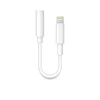 Aligator Alligator adapter Lightning / 3.5mm Jack, baltas