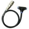 All Ride „Allride“ T formos jungtis suspaustam orui, 50 cm, 6 mm, 13 kg/cm2