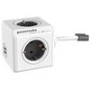 Allocacoc „PowerCube“ prailgintas USB DE pilkas, 1,5 m, 4 kintamosios srovės lizdai, skirtas naudoti viduje, F tipo, F tipo (CEE 7/4), 1 mm²
