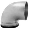 Alnor Trumpa alkūnė Ø160 90° MF/NP - cinkuota įmova / nipelis