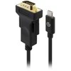 USB kabelis Alogic USB-C - D-Sub (VGA) Juodieji (ELUCVG- 02RBLK)
