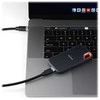 Kabelis USB Alogic USB-C - USB-C 2 m Juodas (FUSCC2-SGR)