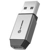 Adapteris USB Alogic ULACMN-SGR USB-A - USB-C Sidabrinė (ULACMN-SGR)