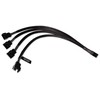 Alphacool Y-Splitter 4-pin to 4x 4-pin PWM 30cm – juodas