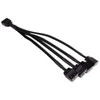 Alphacool Y-Splitter aRGB 3-Pin to 4x 3-Pin 15cm – juodos spalvos