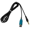 Alpine SĄSAJA KCE-236B (visu greičiu į mini jack 3,5 mm)