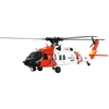 Amewi UH60 Juodas Hawk zdalnie sterowany modelis Helikopter Silnik elektrinis 1:47