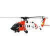 Amewi UH60 Juodas Hawk nuotolinio valdymo modelio malūnsparnio variklio electrinis 1:47
