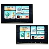 Ampire Electronics Ampire rinkinys su dviem 12,4" Android ekranais