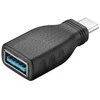 Goobay USB-C į USB-A adapteris, juodas