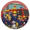 Riethmuller Europe Oval paper plates firefighters 23cm 8pcs