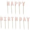 Party Deco PartyDeco wieczki urodz.HappyBirthday 25cm róż A13 67608