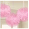 Amscan Tyl pomponer, pink