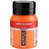 Akrilinė dažai - Amsterdam - ORANŽINIS AZO - 500ml - Atsparumas šviesai - Ilgaamžis
