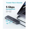 Anker USB-C šakotuvas (5 viename) 1 x 4K HDMI 2 x USB-A 1 x USB-C 1 x USB-C PD 100 W