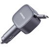 Anker automobilinis USB-C įkroviklis 75 W su 75 cm integruotu laidu ir USB-C jungtimis, ultrakompaktiškas, A2738