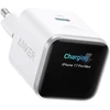 ANKER Nano Charger 45W GaN Ladegerät 1x USB-C ActiveShield 5.0 Touchsensor iPhone Erkennung SmartDisplay baltas (A121DG21)
