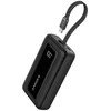 Anker Zolo nešiojamas powerbank 20000 mAh, 30 W, su integruotu USB-C kabeliu, mėlynas