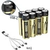 Ansmann 1312-0039 Įkraunamos AA ličio baterijos 1800 mAh 1,2 V 8 vnt.