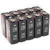 Ansmann 1505-0001 - Vienkartinės baterijos - 9 V - Šarminės - 9 V - 10 vnt. - Cd (kadmis), Hg (gyvsidabris)