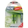 Ansmann 5035523 – Nikelio-metalo hidridas (NiMH) – 1,2 V – 550 mAh – Žalia – DECT telefonai