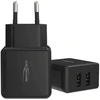 Ansmann namų įkroviklis HC212 2xUSB 2400mA juodas