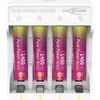 Ansmann Rinkinys ładowania su 4 akumulatorkami Li-Ion Micro AAA ''Pure Power'' 1001-0182