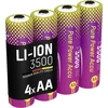 Ansmann PurePower 1312-0042 AA ličio jonų baterija 3500 mAh, 4 vnt. rinkinys