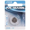 Ansmann ličio CR 1220, 3 V baterija, Vienkartinė baterija, Ličio jonų (Li-Ion), 3 V, 1 vnt., CR 1220