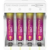 Ansmann Įkrovimo rinkinys su 4 AAA Li-Ion akumuliatoriais „Pure Power“ 1001-0182