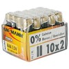 Ansmann X-Power Micro AAA, Vienkartinės baterijos, Šarminės, 1,5 V, 2 vnt., Juoda, Auksinė, 44,5 mm