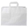 Antalis Nešiojamas maišelis 17 l 350x170x245 mm 80 g su rankenėlėmis, popierinės gėlės, baltas, 200 vnt./kartoninėje dėžėje