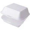 Burger Mėsainių dėžutės putplastis su dangteliu XXL baltas 205x205x110mm 2x100vnt./pak. - (200 vnt.)