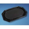 Antalis Padėklas 36x54 cm didelis plastikinis PET juodas dangtis 73705, 10 vnt./kartoninėje dėžėje