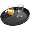 APS Bistro padėklas, juodas, apvalus, Ø 35,5 cm (84045)
