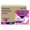 Antalis Įklotai Libresse Multistyle 10674 2 x 150 vnt./pak.