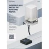 Teltonika išorinė antena SMA PR1IC860 LTE/Wi-Fi antena su 71 dažniu RUT2 serijos maršrutizatoriams