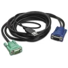 APC NTEGR. RACK LCD/KVM USB KABELAS 1,8M